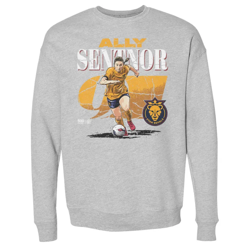 Ally Sentnor Utah Royals Cracked Number WHT sold by 500 Level