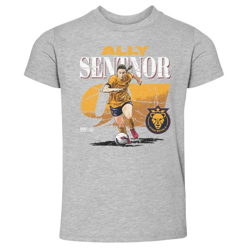 Ally Sentnor Utah Royals Cracked Number WHT sold by 500 Level