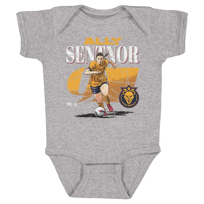 Ally Sentnor Utah Royals Cracked Number WHT sold by 500 Level