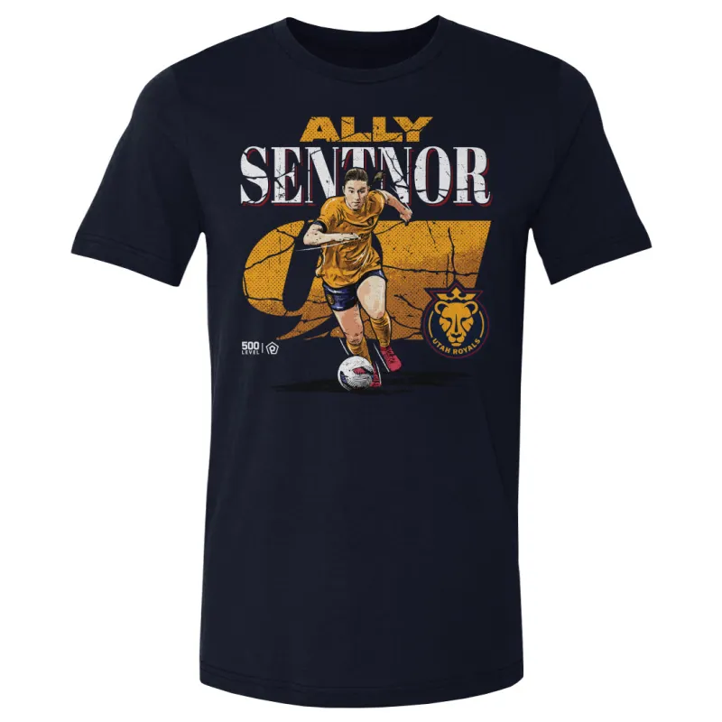 Ally Sentnor Utah Royals Cracked Number WHT sold by 500 Level
