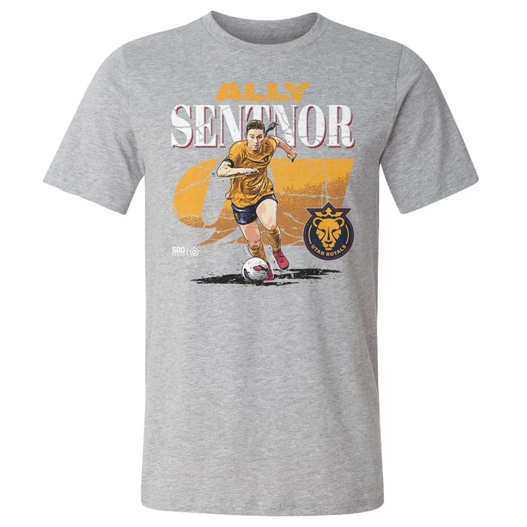 Ally Sentnor Utah Royals Cracked Number WHT sold by 500 Level product image thumbnail 2