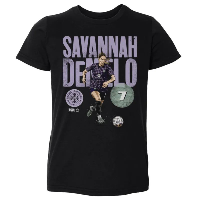 Savannah DeMelo Racing Louisville FC Bold WHT sold by 500 Level