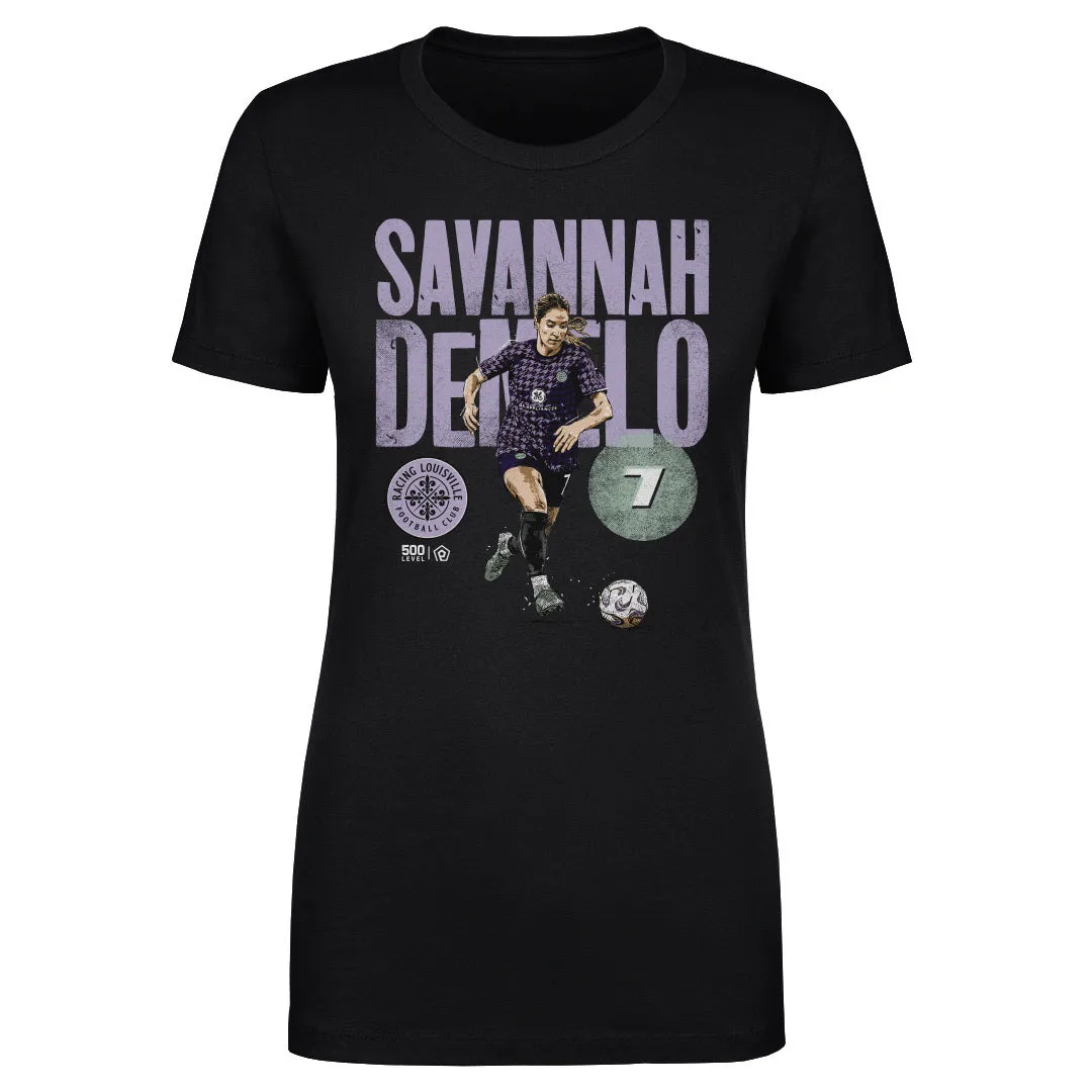 Savannah DeMelo Racing Louisville FC Bold WHT sold by 500 Level