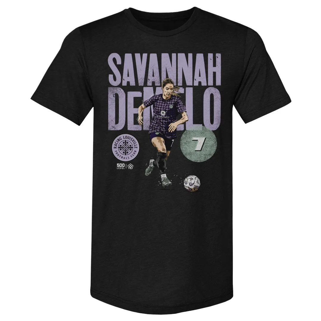 Savannah DeMelo Racing Louisville FC Bold WHT sold by 500 Level