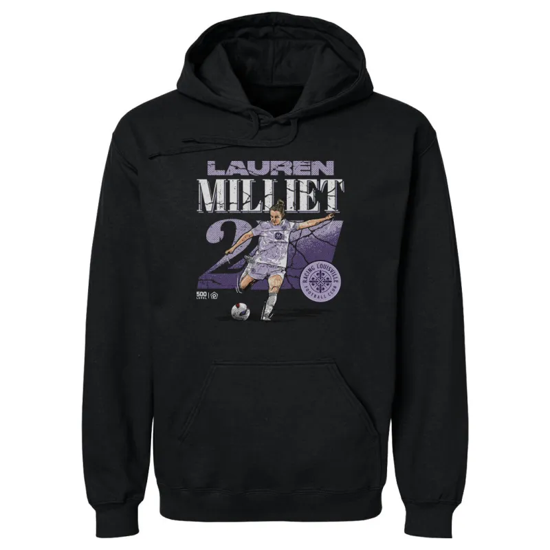 Lauren Milliet Racing Louisville FC Cracked Number WHT sold by 500 Level