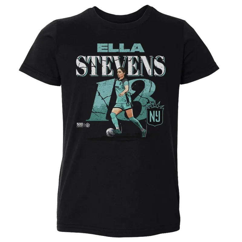 Ella Stevens Gotham FC Cracked Number WHT sold by 500 Level