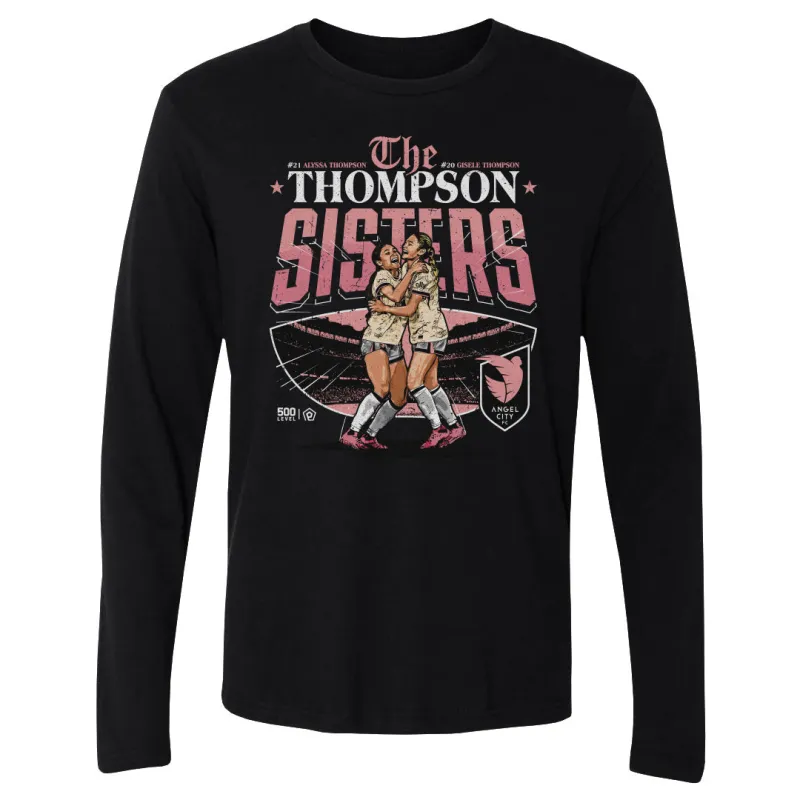Alyssa Thompson & Gisele Thompson Angel City FC Sisters WHT sold by 500 Level