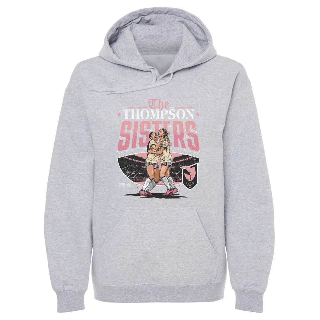 Alyssa Thompson & Gisele Thompson Angel City FC Sisters WHT sold by 500 Level