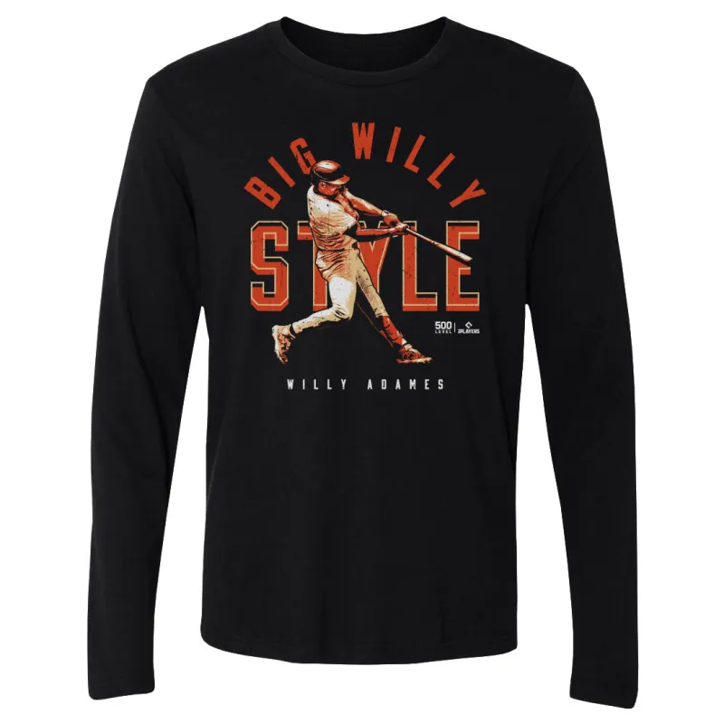 Willy Adames San Francisco Big Willy Style WHT sold by 500 Level