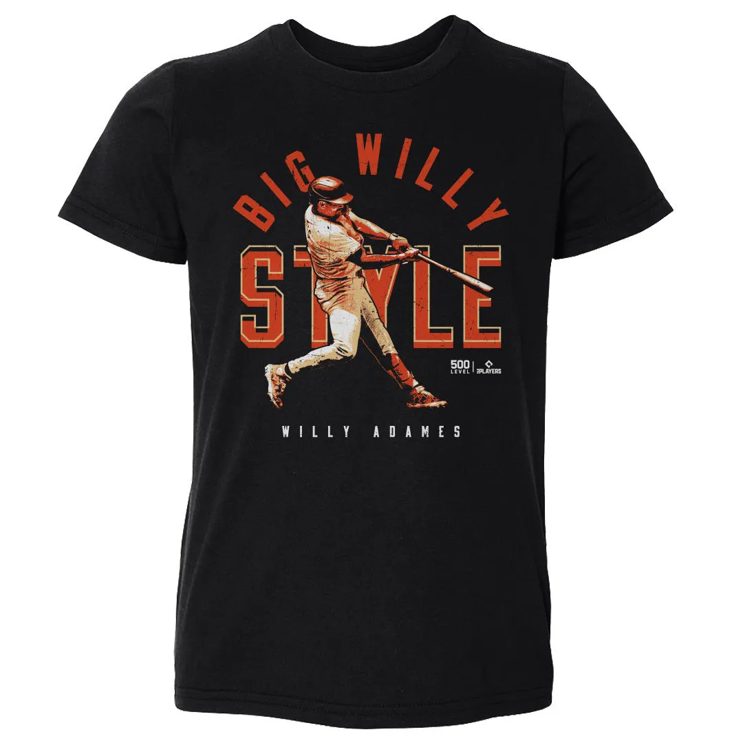 Willy Adames San Francisco Big Willy Style WHT sold by 500 Level