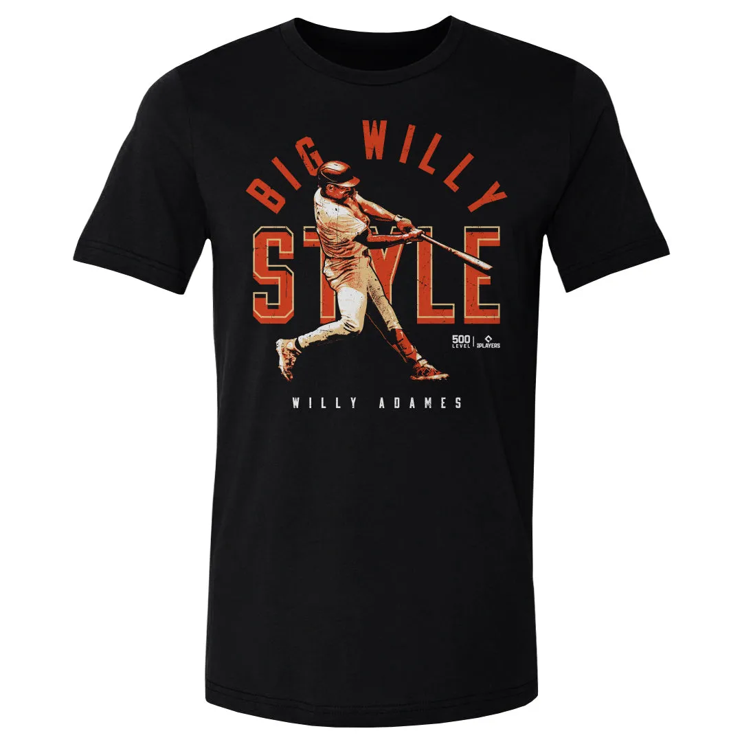 Willy Adames San Francisco Big Willy Style WHT sold by 500 Level