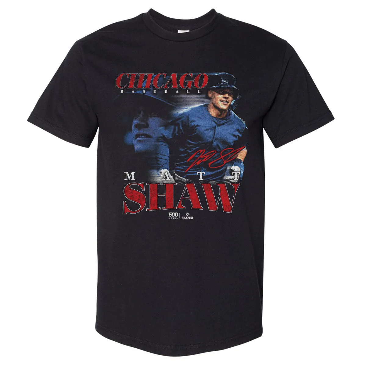 Matt Shaw Chicago C Grunge WHT sold by 500 Level