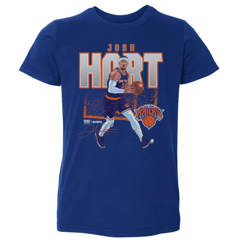 Josh Hart New York Knicks Shattered WHT sold by 500 Level