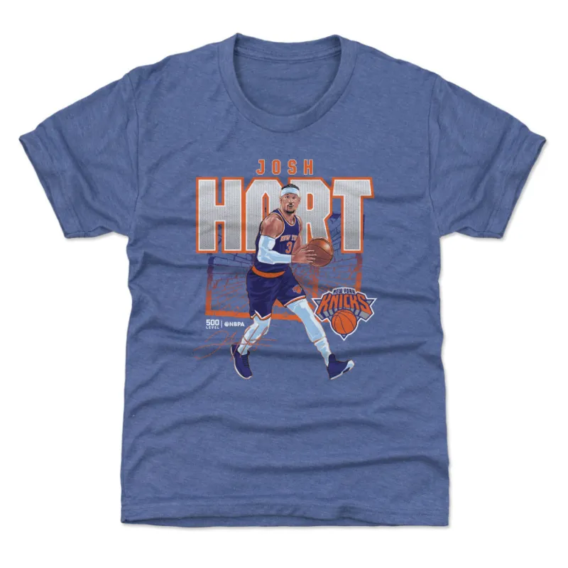 Josh Hart New York Knicks Shattered WHT sold by 500 Level