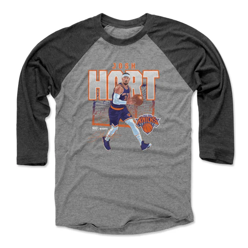 Josh Hart New York Knicks Shattered WHT made by 500 Level