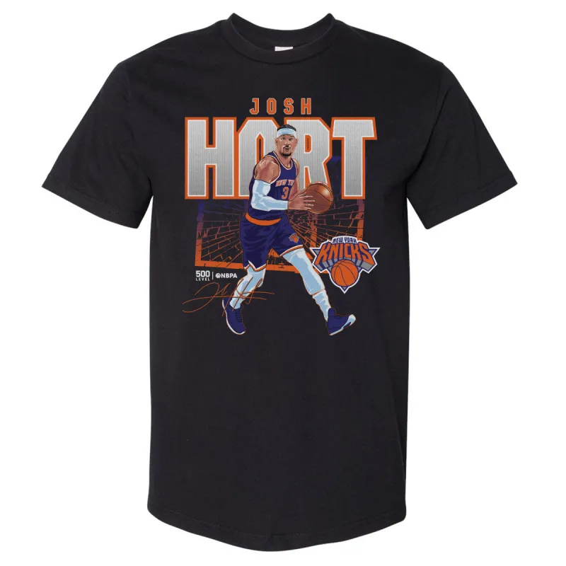 Josh Hart New York Knicks Shattered WHT sold by 500 Level