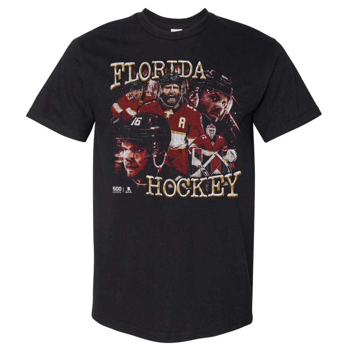 Florida Hockey Grunge WHT sold by 500 Level
