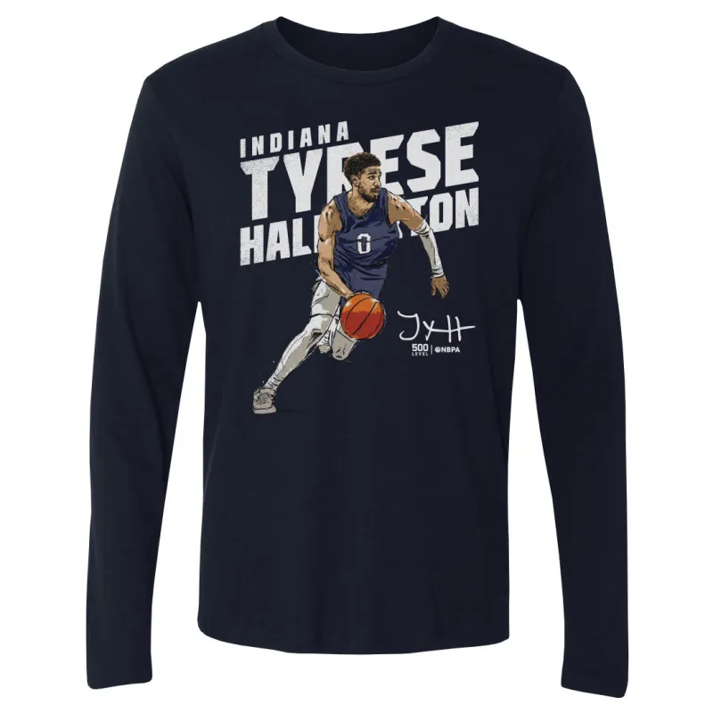 Tyrese Haliburton Indiana Slant WHT sold by 500 Level