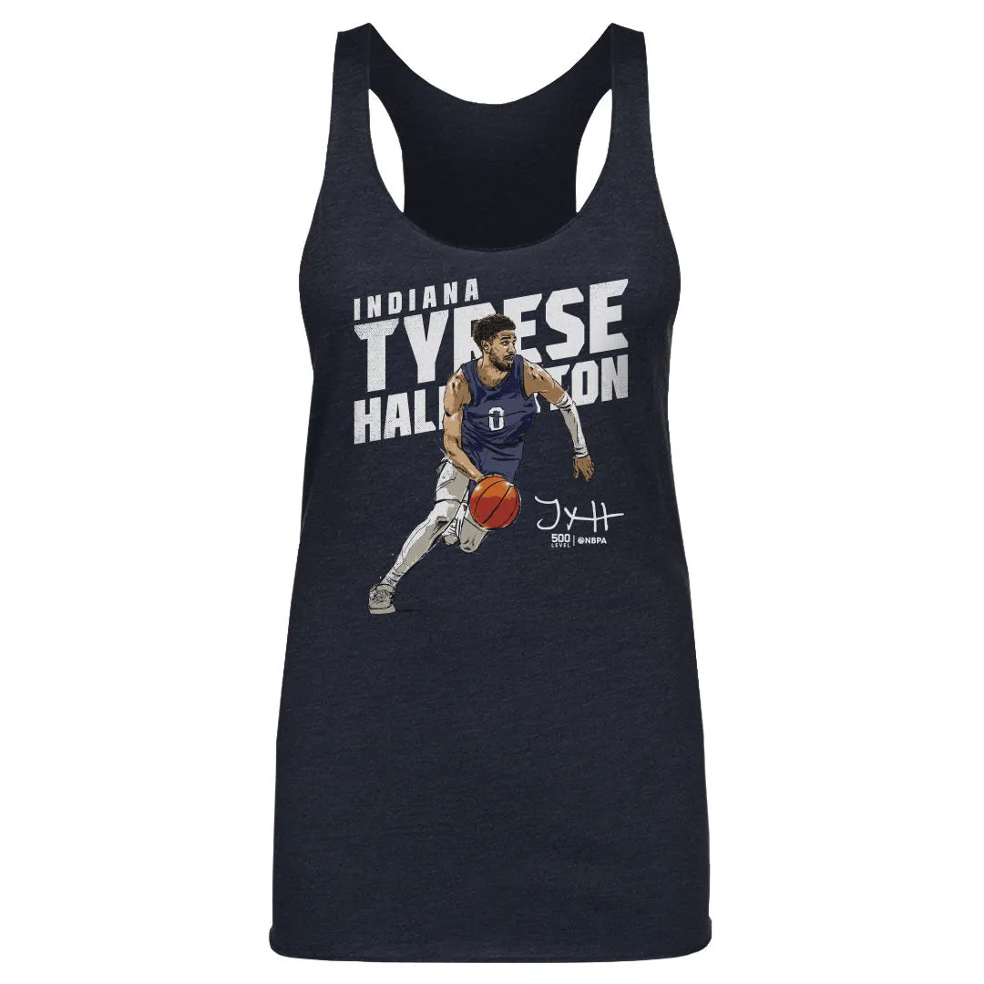 Tyrese Haliburton Indiana Slant WHT sold by 500 Level