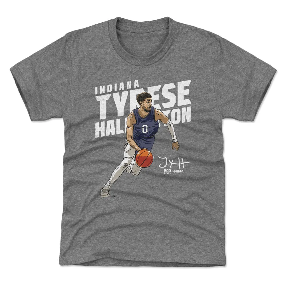 Tyrese Haliburton Indiana Slant WHT sold by 500 Level product image thumbnail 2