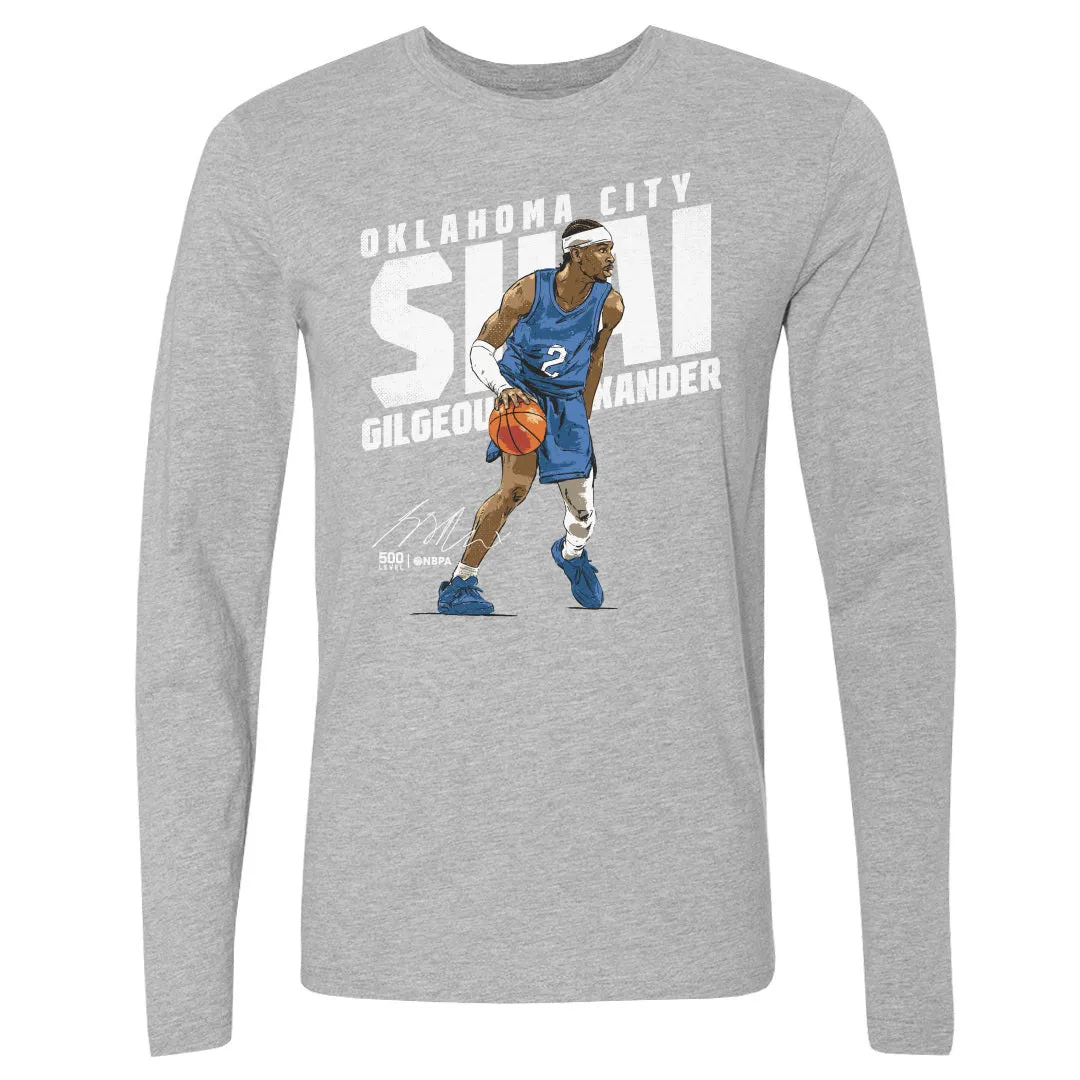 Shai Gilgeous-Alexander Oklahoma City Slant WHT sold by 500 Level product image thumbnail 2