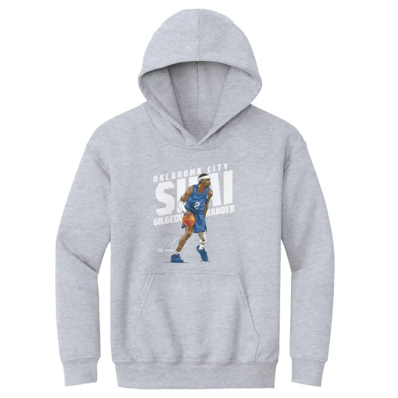 Shai Gilgeous-Alexander Oklahoma City Slant WHT sold by 500 Level