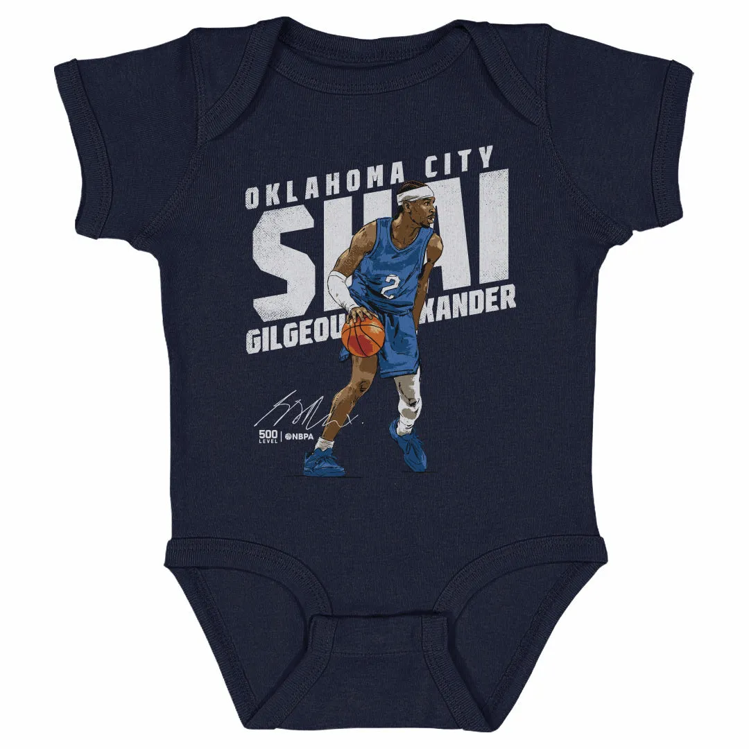 Shai Gilgeous-Alexander Oklahoma City Slant WHT sold by 500 Level product image thumbnail 3