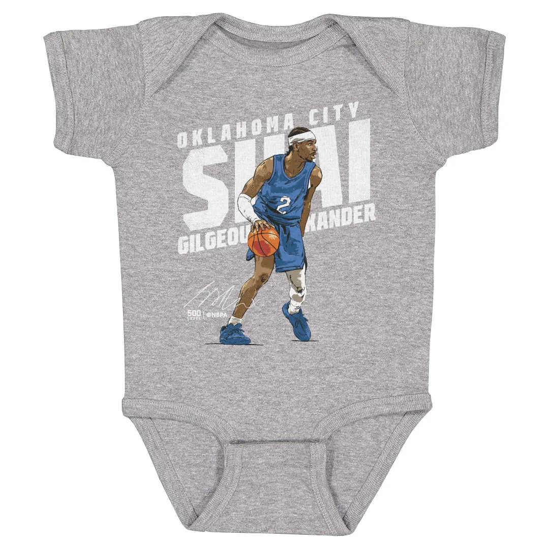 Shai Gilgeous-Alexander Oklahoma City Slant WHT sold by 500 Level product image thumbnail 2