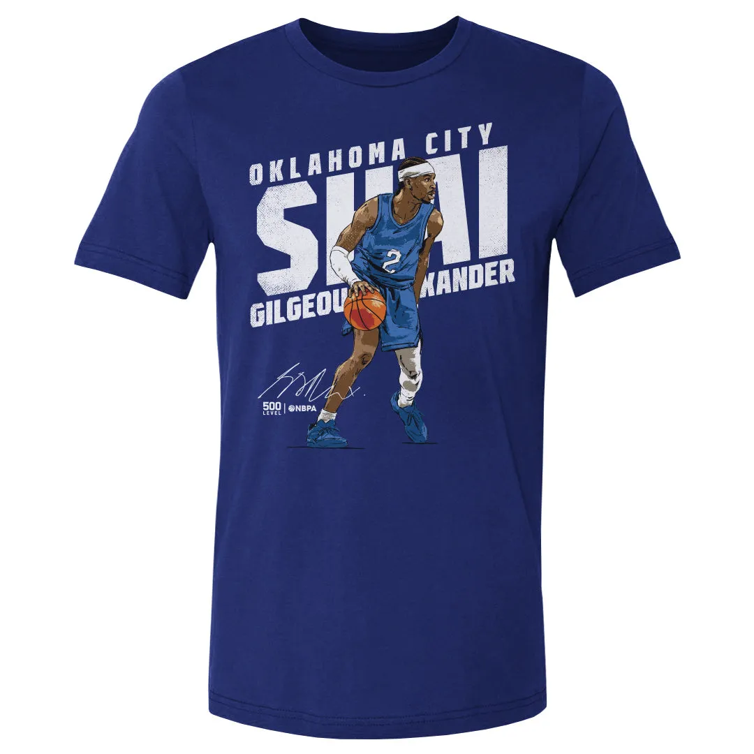 Shai Gilgeous-Alexander Oklahoma City Slant WHT sold by 500 Level product image thumbnail 3