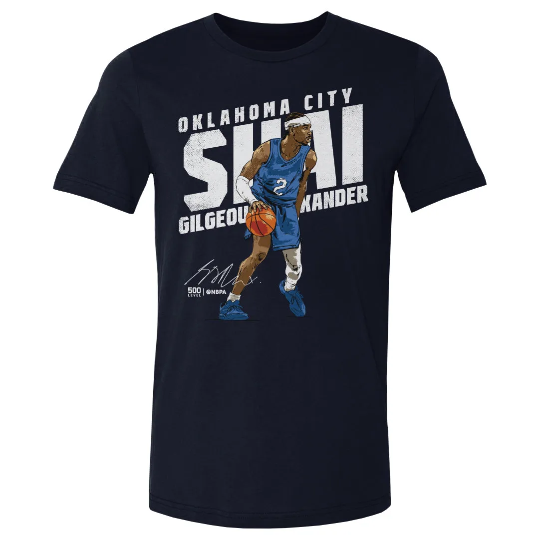 Shai Gilgeous-Alexander Oklahoma City Slant WHT sold by 500 Level product image thumbnail 2