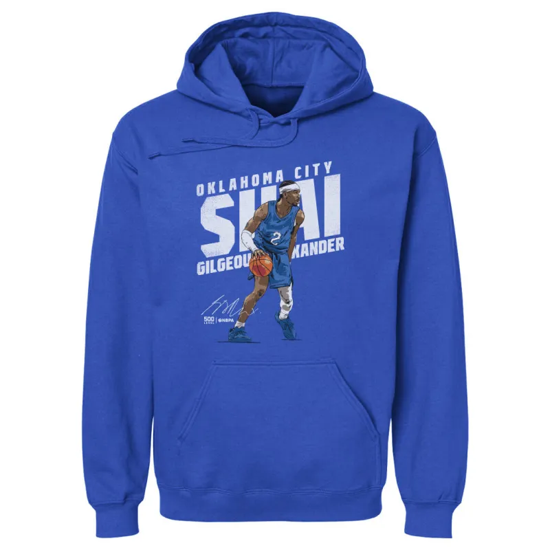 Shai Gilgeous-Alexander Oklahoma City Slant WHT sold by 500 Level