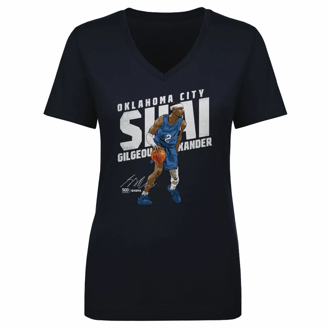 Shai Gilgeous-Alexander Oklahoma City Slant WHT sold by 500 Level product image thumbnail 3
