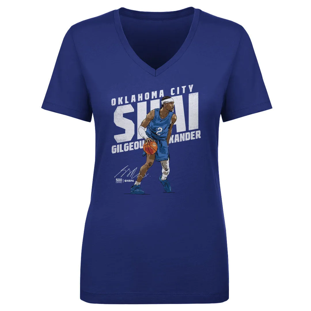 Shai Gilgeous-Alexander Oklahoma City Slant WHT sold by 500 Level product image thumbnail 2
