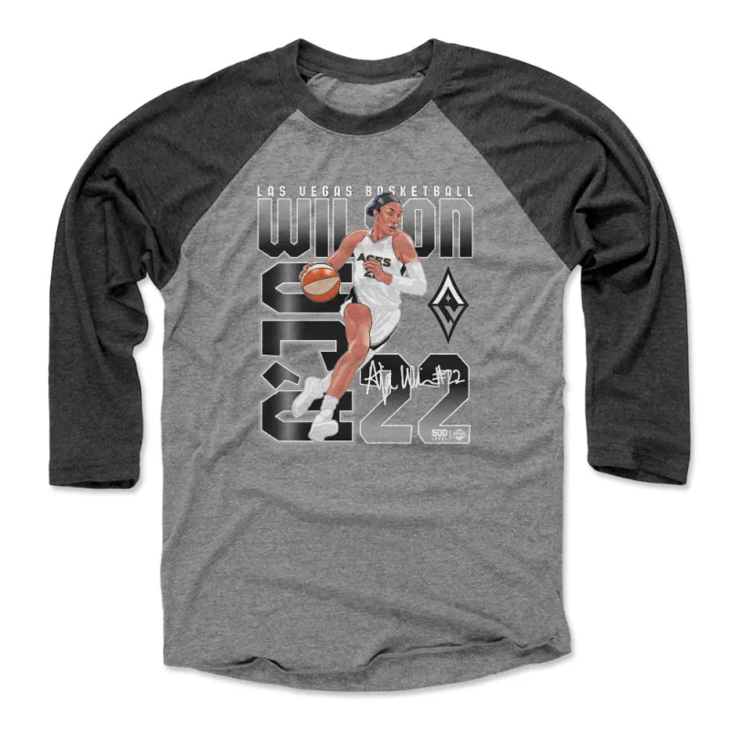 A'Ja Wilson Las Vegas Aces Player Number WHT sold by 500 Level