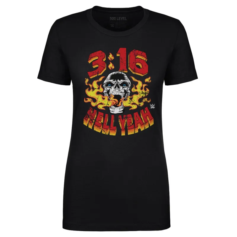 Stone Cold Steve Austin Hell Yeah WHT sold by 500 Level