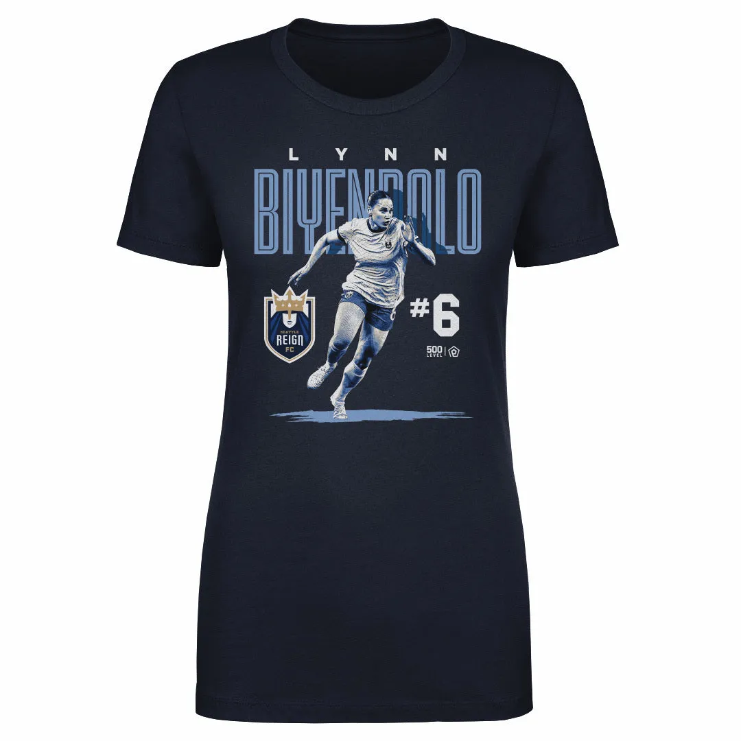Lyn Biyendolo Seattle Reign FC Bitmap WHT sold by 500 Level product image thumbnail 2
