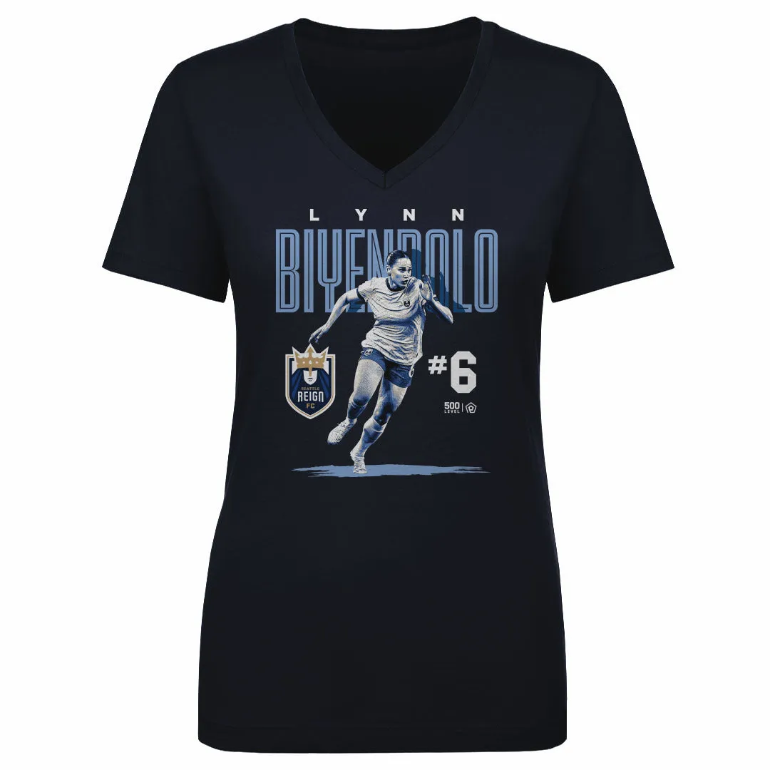 Lyn Biyendolo Seattle Reign FC Bitmap WHT sold by 500 Level product image thumbnail 2