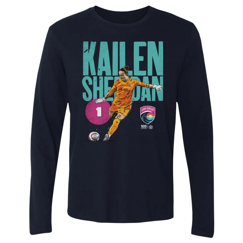 Kailen Sheridan San Diego Wave FC Bold WHT sold by 500 Level