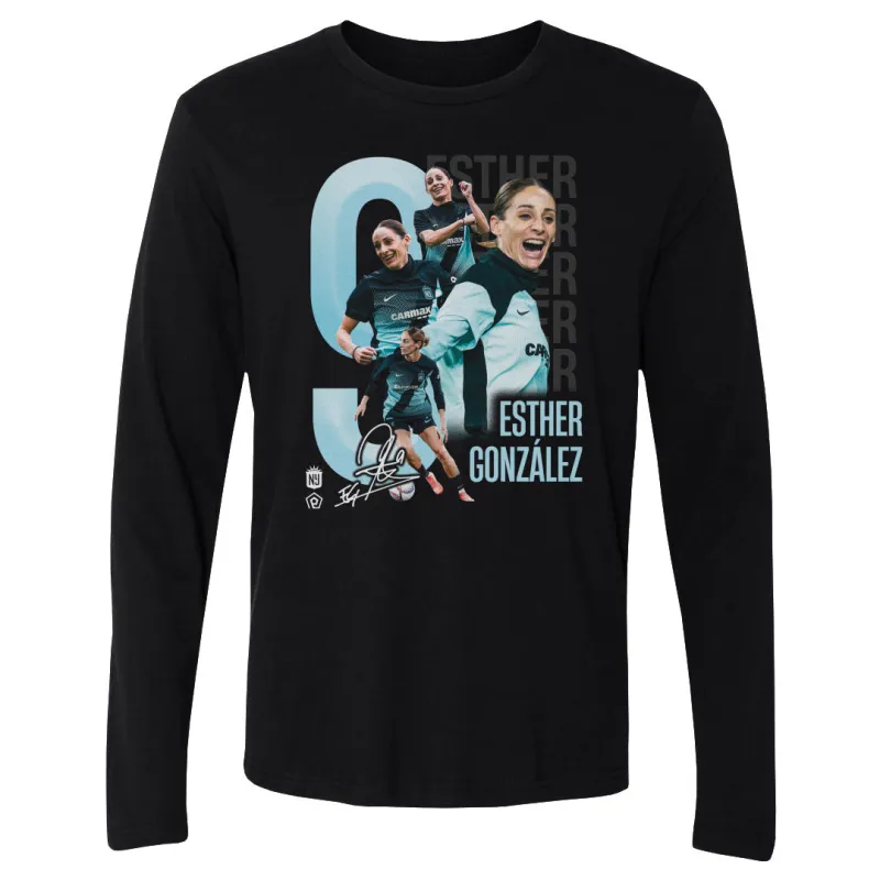 Esther Gonzalez Gotham FC Collage WHT sold by 500 Level
