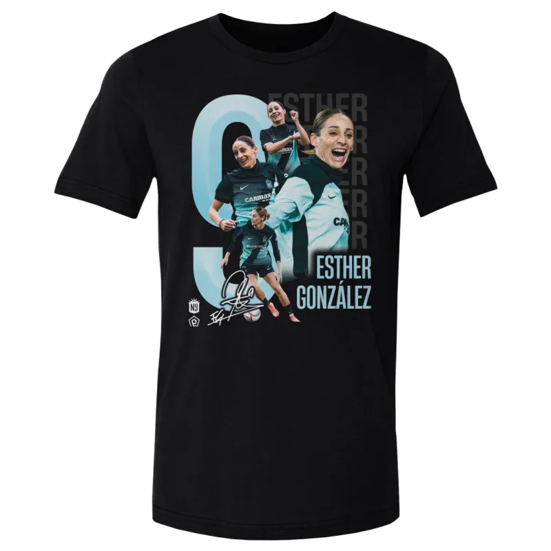 Esther Gonzalez Gotham FC Collage WHT sold by 500 Level