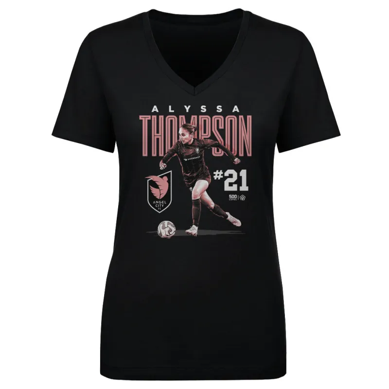 Alyssa Thompson Angel City FC Bitmap WHT made by 500 Level
