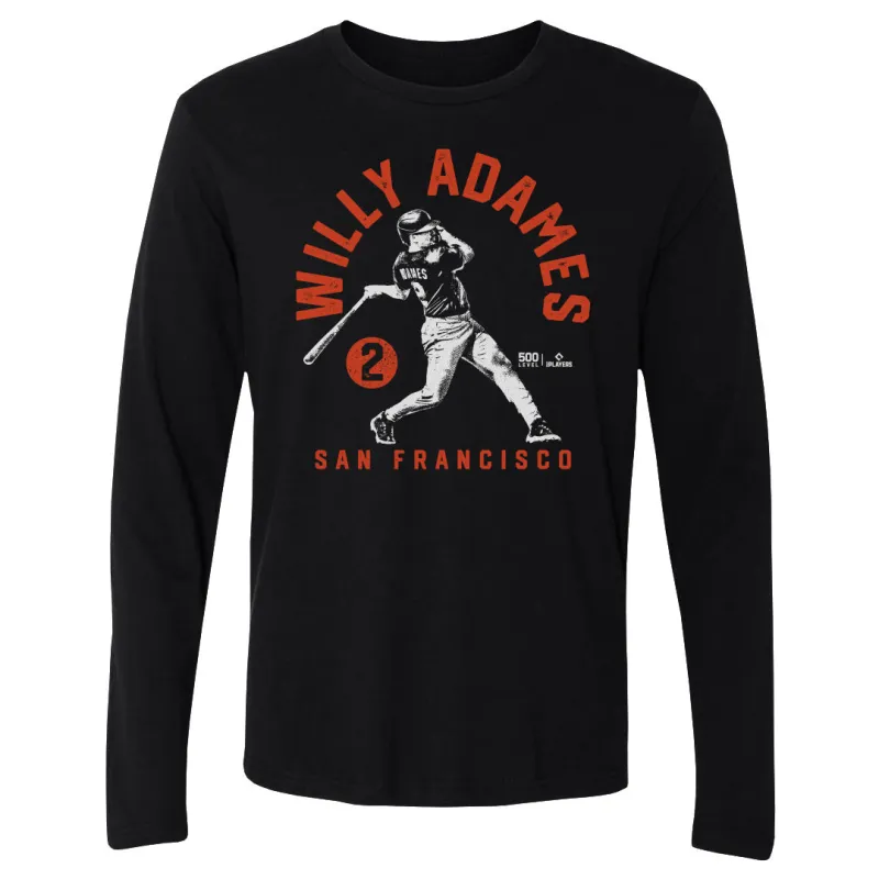 Willy Adames San Francisco Retro Arch WHT sold by 500 Level