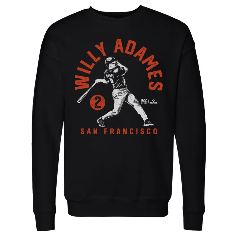 Willy Adames San Francisco Retro Arch WHT sold by 500 Level