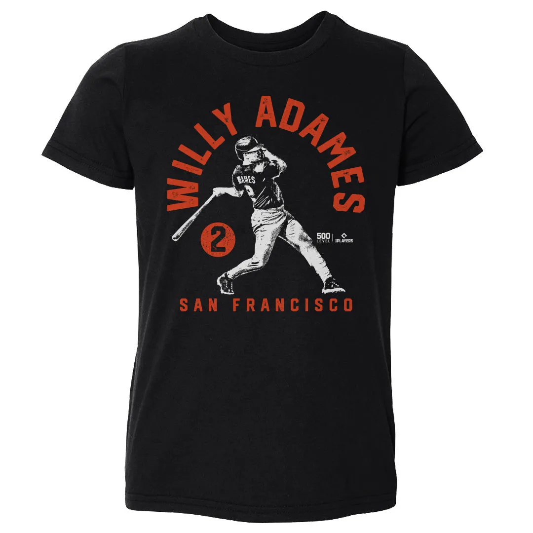 Willy Adames San Francisco Retro Arch WHT sold by 500 Level