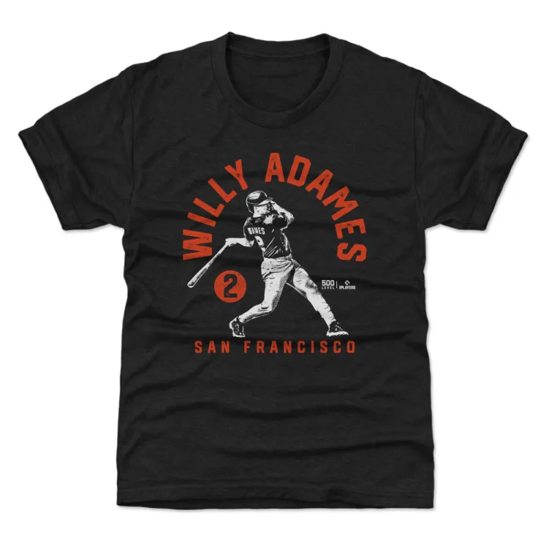 Willy Adames San Francisco Retro Arch WHT sold by 500 Level