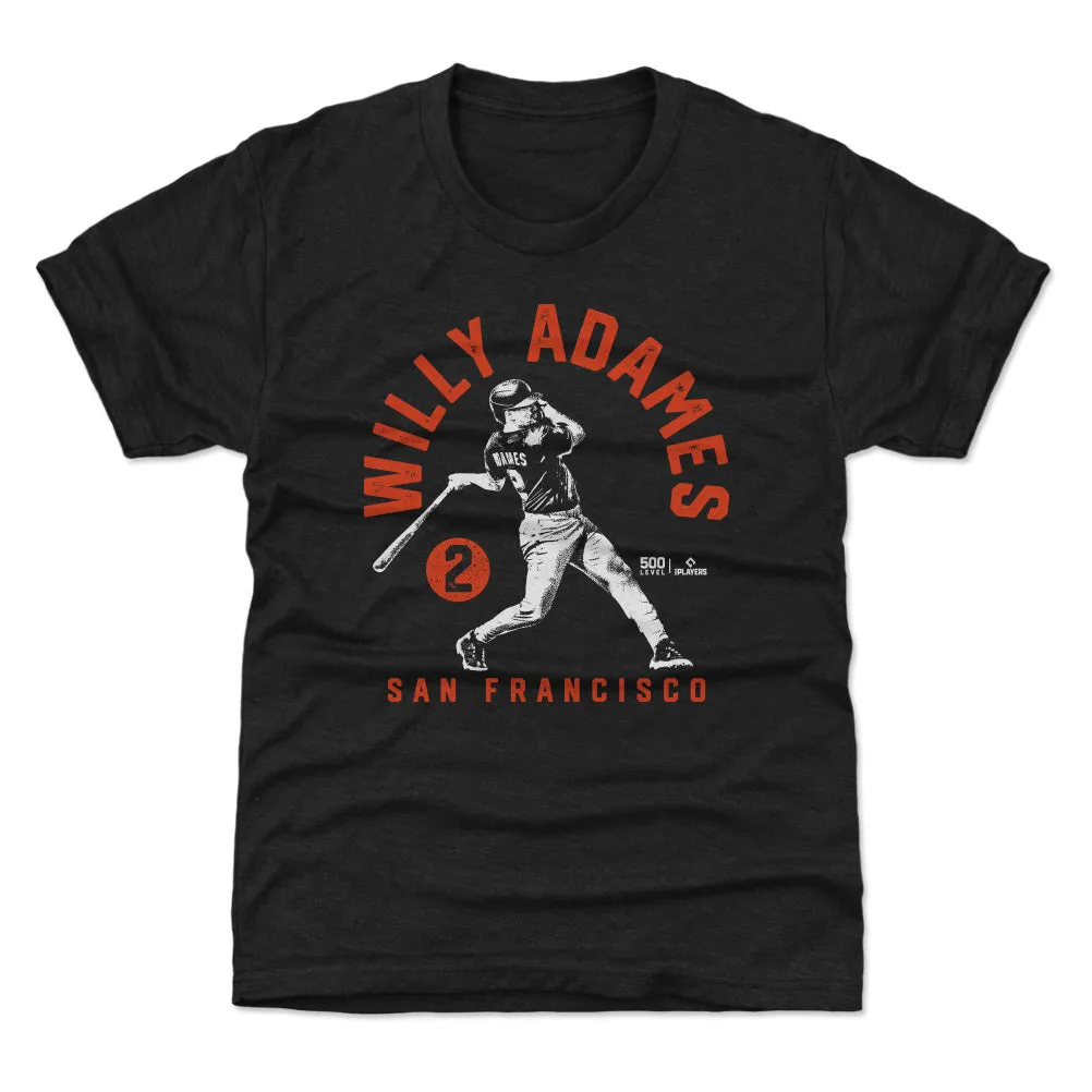 Willy Adames San Francisco Retro Arch WHT sold by 500 Level