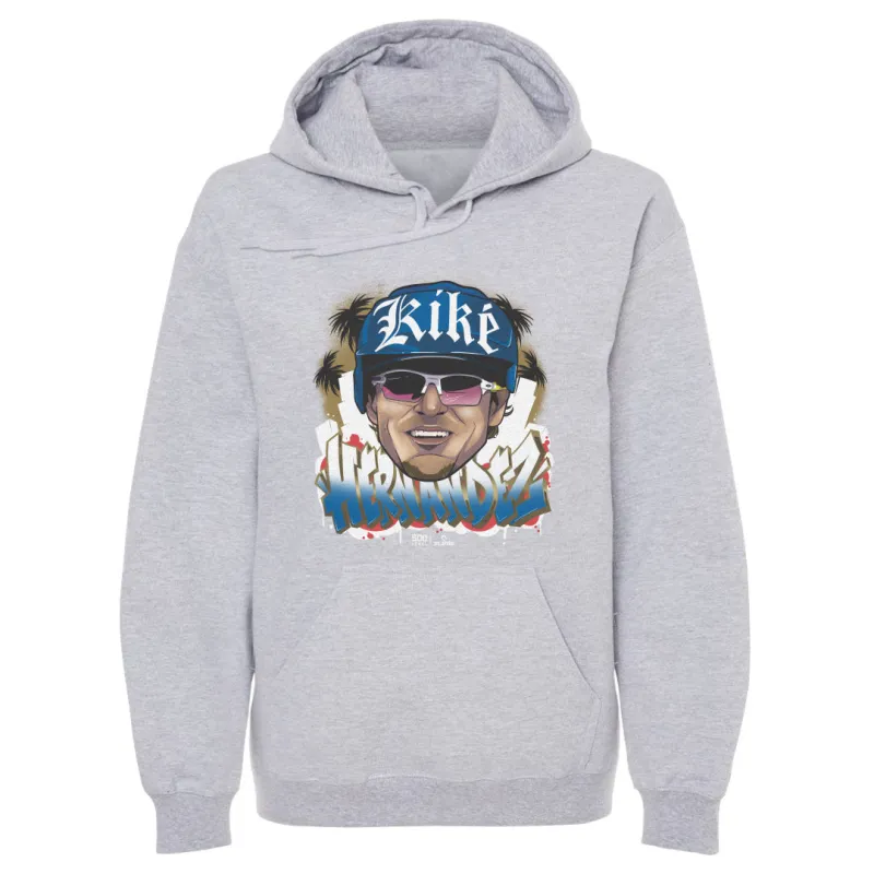 Enrique Hernandez Los Angeles D Graffiti WHT sold by 500 Level