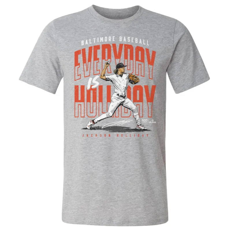 Jackson Holliday Baltimore Everyday Is Holliday WHT sold by 500 Level
