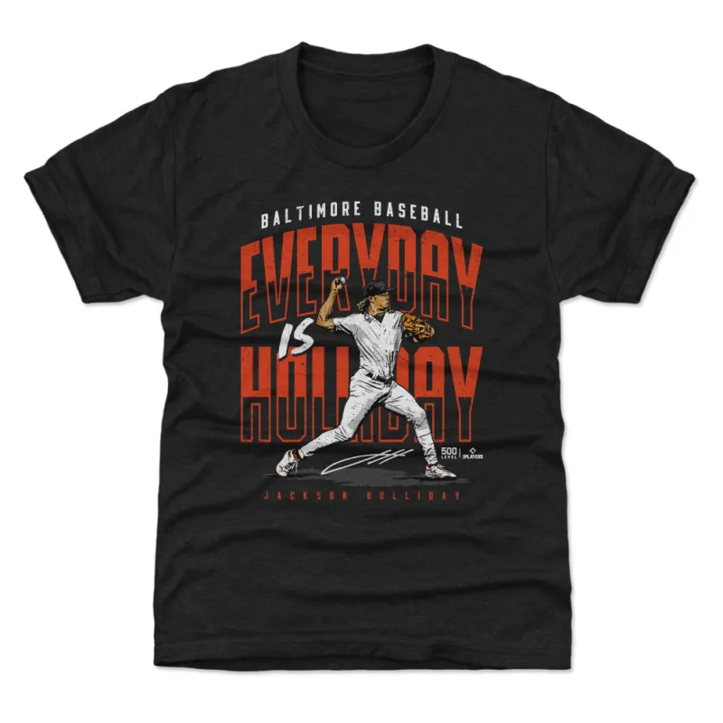 Jackson Holliday Baltimore Everyday Is Holliday WHT sold by 500 Level