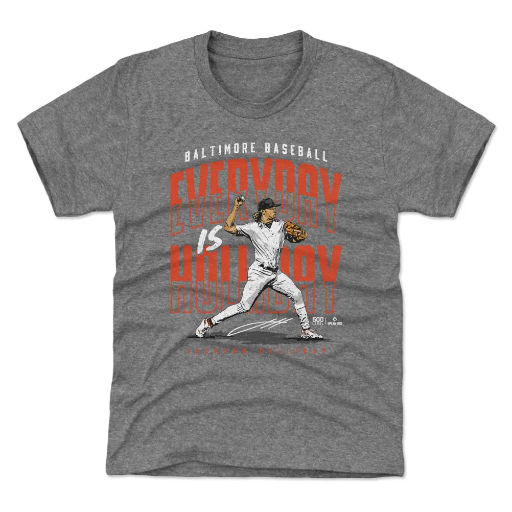 Jackson Holliday Baltimore Everyday Is Holliday WHT sold by 500 Level product image thumbnail 2